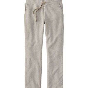 Women's L.L.Bean 1912 Sweatpants, Straight-Leg, Oatmeal Heather, Size 1X